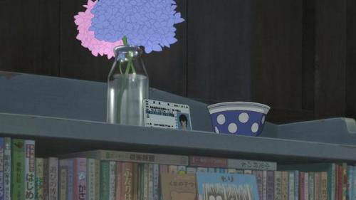 Flower memorials, Wolf Children (2012)