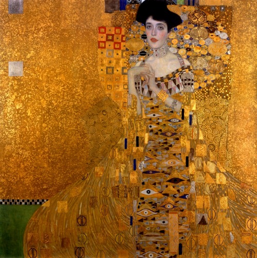 Portrait of Adele Bloch-Bauer I (1907) Gustav Klimt