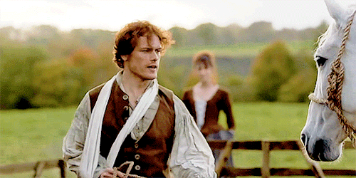 nordic-sassenach: “No wonder he was so good with horses, I thought blearily, feeling his finge