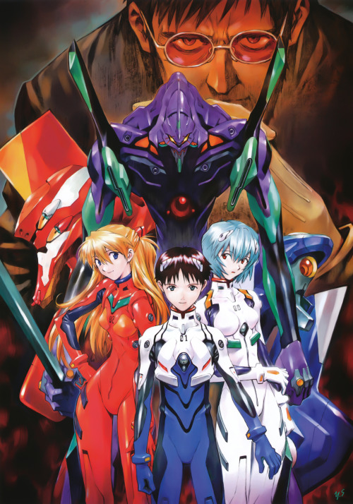 retrovideogame:  Neon Genesis Evangelion Official Artwork 