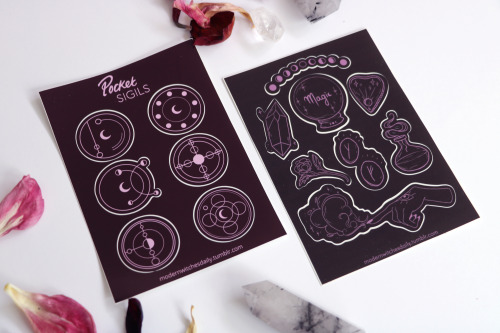 modernwitchesdaily: SHOP OPEN! ✨Find all my Pocket Sigils products and more witchy stuffs! ✨&ra