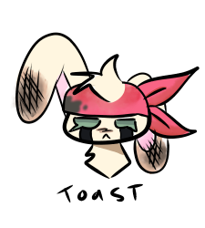 Is It Bad That I Named A Bunny With A History Of Burns And Fire-related Incidents "toast"?