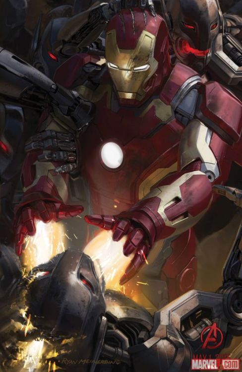 commandersass:  All four Age of Ultron concept art pieces. Why is nobody lining up the top two like 