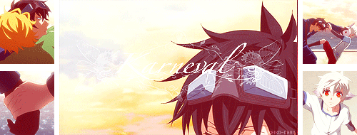 keiko-chan:  K A R N E V A L: You must come back safely! because this is your home….
