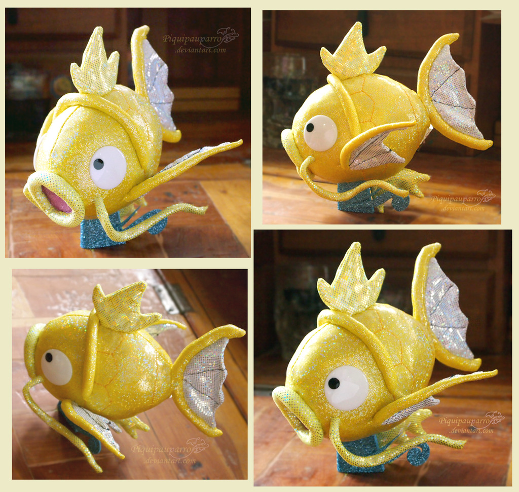 Shiny Karp plush by ~Piquipauparro