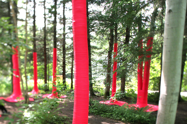 martinekenblog:  Pink Punch, with Michaela MacLeod - Jardins de Métis Internationl