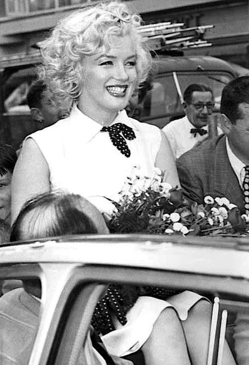 Marilyn Monroe promoting MONKEY BUSINESS in Atlantic City, 1952.