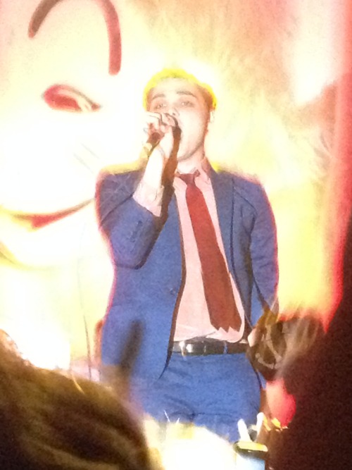 Gerard Way At Webster Hall In Nyc 10/23/2014