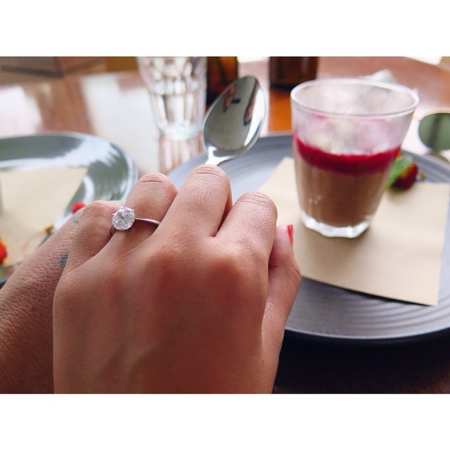   So this happened today&hellip; The love of my life asked me to marry him &amp;