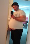 gym-and-food:Definitely growing&hellip;if I&rsquo;m not over 300 pounds in