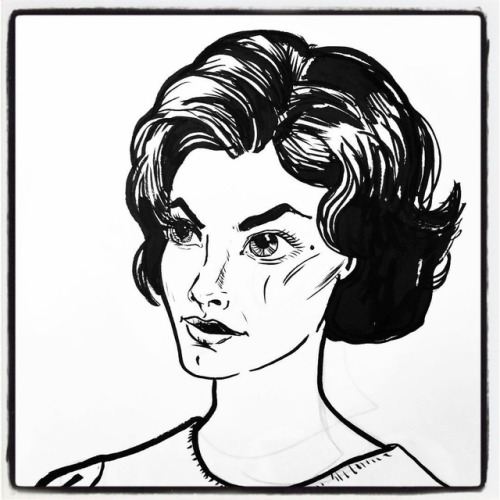 Audrey Horne practice. #drawing #drawings #sketches #sketchbook #illustration #audreyhorne #twinpeak