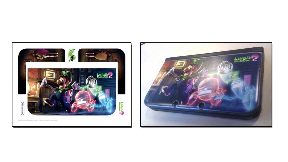 Luigi’s Mansion: Dark Moon 3DS XL skin This is in issue 93 of Official Nintendo Magazine. If UK magazines are available in your area, pick it up and your 3DS XL could look reasonably ghostbusters.
PREORDER Luigi's Mansion: Dark Moon, other upcoming...