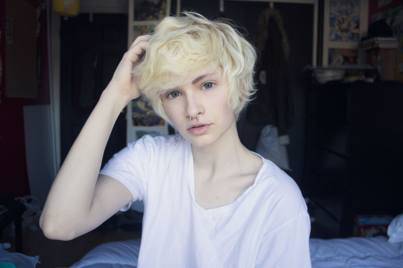 criedwolves:  criedwolves:i feel like a cherub today #transdayofvisibility