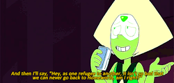timebenderss:  peridot, being the gayer than i ever thought possible, literally 30 seconds into barn mates 
