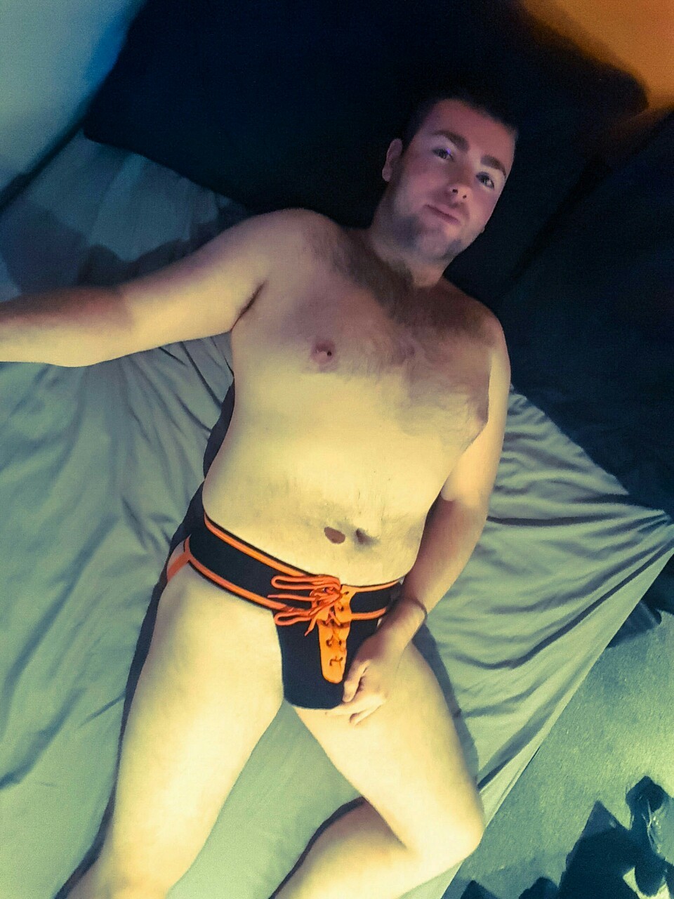 lord-callum-h:  So I got a new jock strap to surprise the boyfriend with when we
