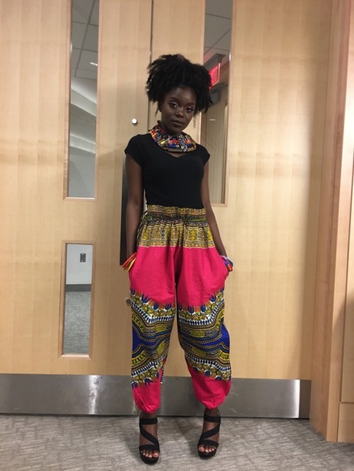 viziel:Photos with one of the outfits for the fashion show I participated in (By UMASS Boston’