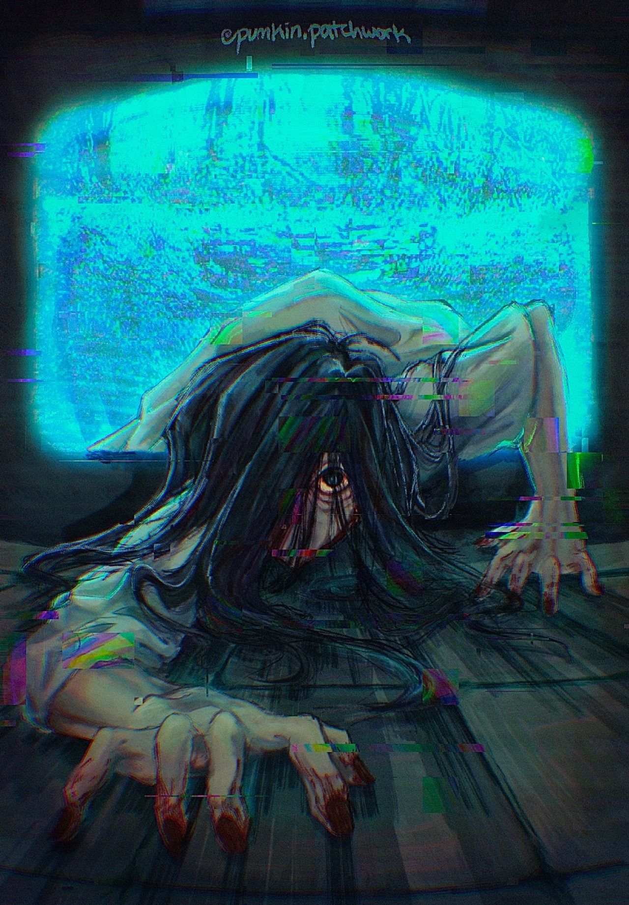 Sadako yamamura fanart