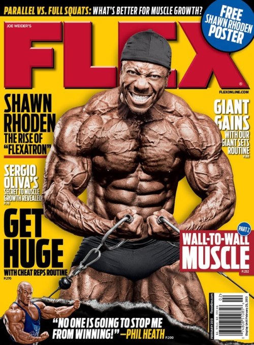XXX Latest issue - FLEX magazine with Sean Roden photo