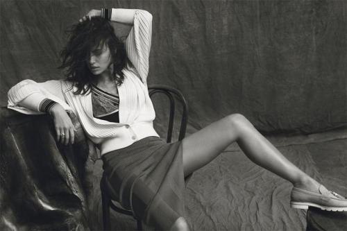 Harper&rsquo;s Bazaar Spain | Norman Jean Roy | Anya Ziourova | Irina Shayk | December 2015