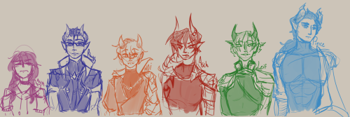 Since I May End Up Doing The Interactive Au Thing For Aphmau's MID, Here's The Cast In My Doodle Style