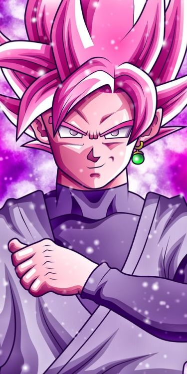 Black, anime, dragon ball, Super Saiyan Rose, 5k, 1080x2160 wallpaper @wallpapersmug : ift.t