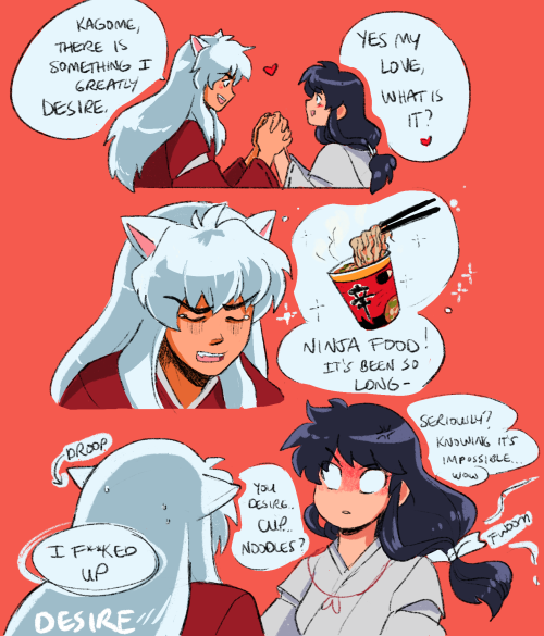 incaseyouart:  Sorry Inuyasha, Kagome’s