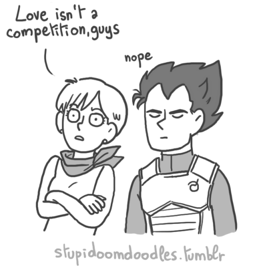 stupidoomdoodles: seriously tho the more i draw about these two assholes the more i realize they wer