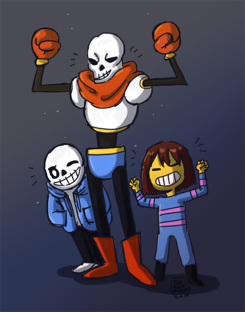 Having a lot of fun playing Undertale on stream! Here are some of my post-game, drawstream Undertale