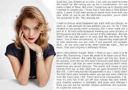 femdomcuriousme:(Karlie Kloss)Request: “Karlie is jealous that, despite having more orgasms herself, her bulls  have chosen her cuck to receive more of their orgasms facially/orally.”    