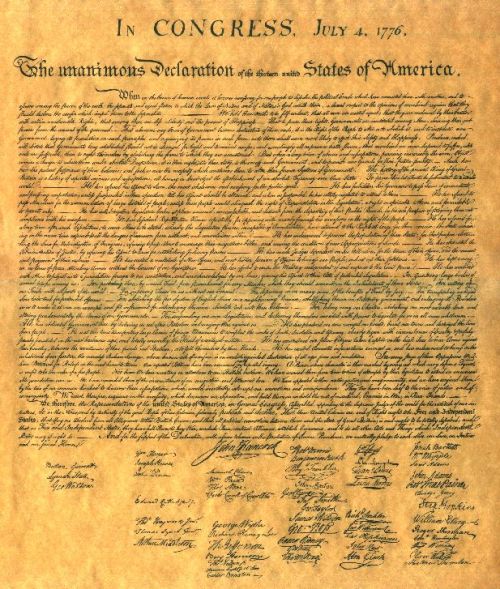 On this day in history, August 4th, 1776,Founding Father Oliver Wolcott signs the Declaration of Ind