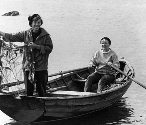 itsnotsymbolic:Tove Jansson and her partner Tuulikki Pietilä