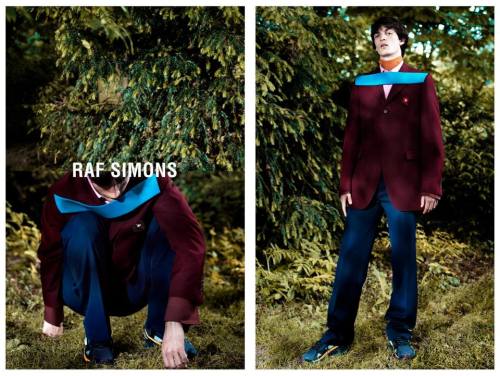 Raf Simons AW 2013Photography: Willy VanderperreStyling: Olivier Rizzo 
