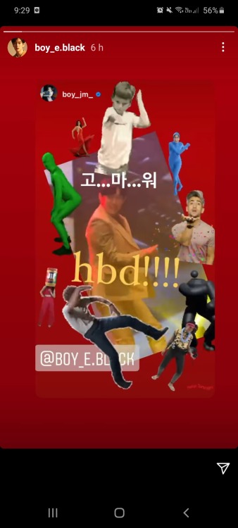 210212 JEONGMIN & DONGHYUN OFFICIAL INSTAGRAM STORIES ~Th..ank…youCr: boy_jm_ | boy_e.black @-}–