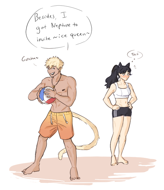 honestly&hellip; just an excuse to draw them in beach outfits again