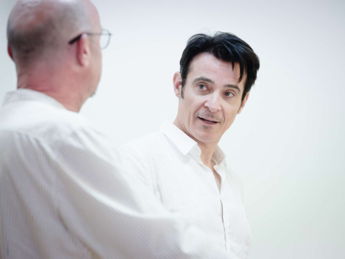 More Exclusive Pictures Of Goran From The Rehearsal Of "Ekvinocijo"