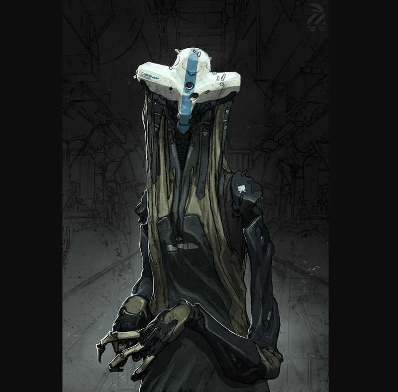 rhubarbes:   ArtStation - Protocol Robot., by Nivanh Chanthara