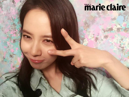 mongji-fan: Song JiHyo Selfie for Marie Claire TaiwanCr：Marie Claire Taiwan