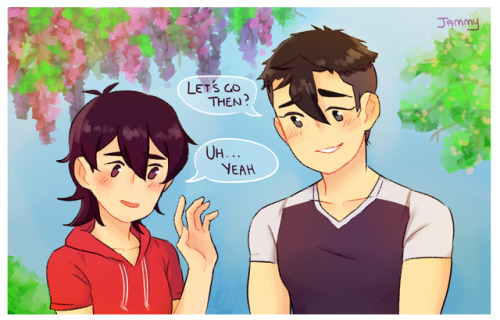 First date~my gift for Hero for the Sheith flower exchange on twitter