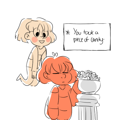 doreenchartreuse: frisk that shit is for everybody  (flavor text chara is best chara)