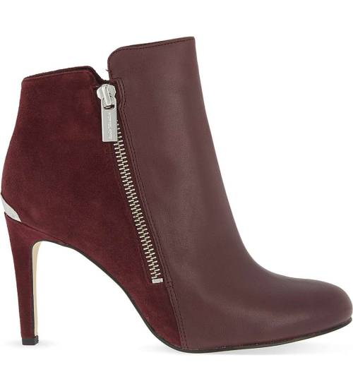Clara suede &amp; leather heeled ankle bootsSee what&rsquo;s on sale from Selfridges &am