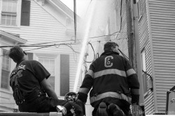 visiblegrain:  Fire at 183 Columbia Street,