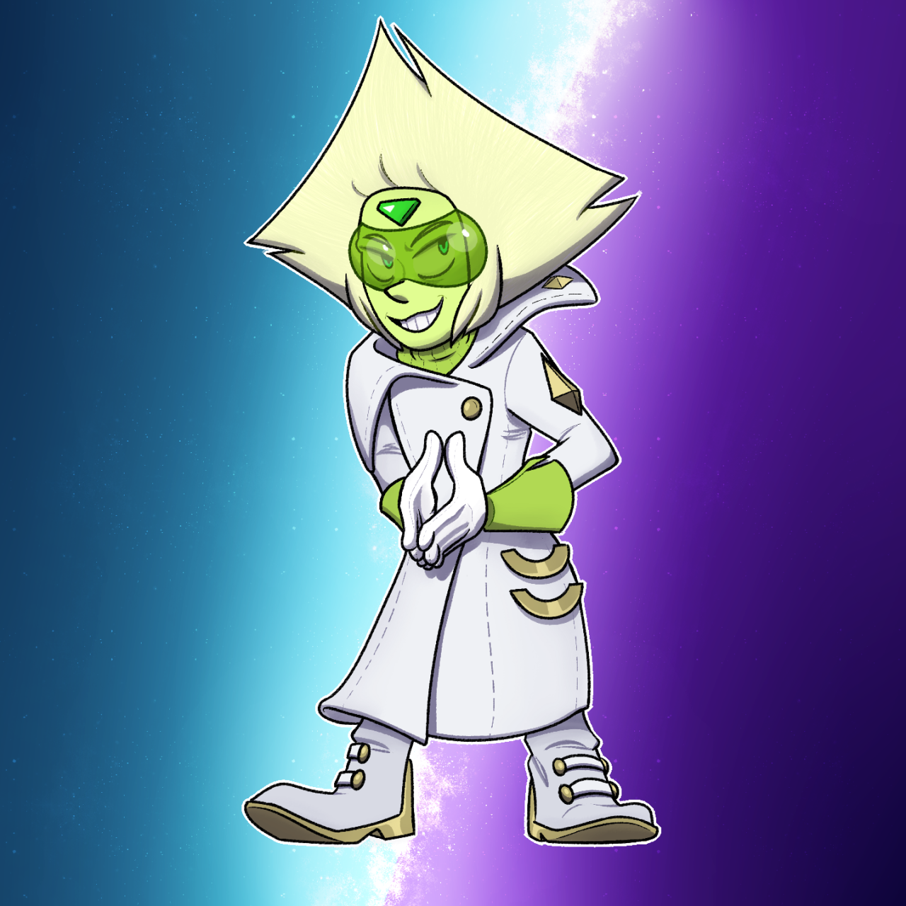 mark-the-mod:  The Aether foundation’s newest researcher, Peridot! 