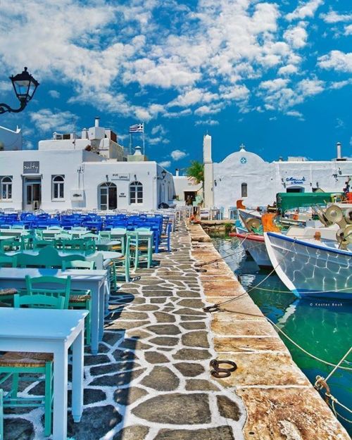 Location: Naousa, Paros, Cyclades Islands, Greece by Kostas Bouk
