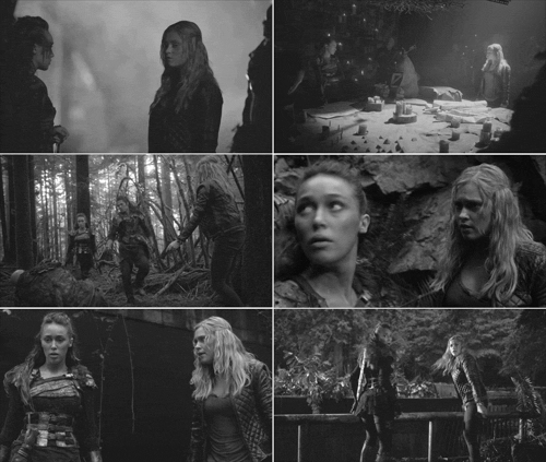 smolsawyer:Clexa in one shot - Season 2One Clexa look from every scene - Season 2 + Season 3+ bonus: