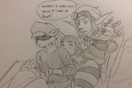 Whatever The Legal Driving Age Is In Haven City, Only Sly Surpasses It.