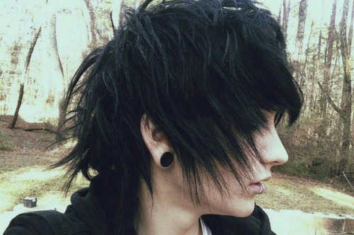 scene boy hairstyle tumblr