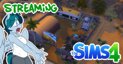 chill sims 4 stream with a bunch of ponyos,