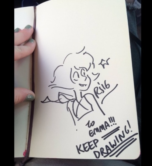 Porn Pics lunamothenthusiast:  REBECCA SUGAR SIGNED