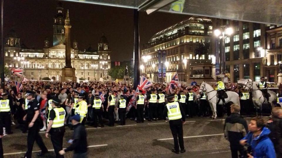 thetweetest:  19th Sept. 2014 &lsquo;Reports emerged of violence in Glasgow’s