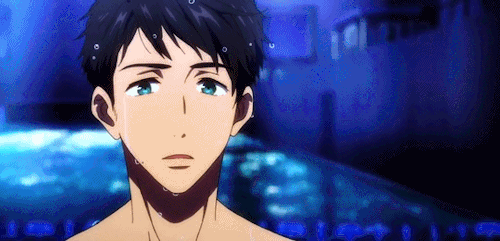 mylittlesecretshelter:let’s pretend it was the first time Sousuke saw Makotoguess somebody is speech